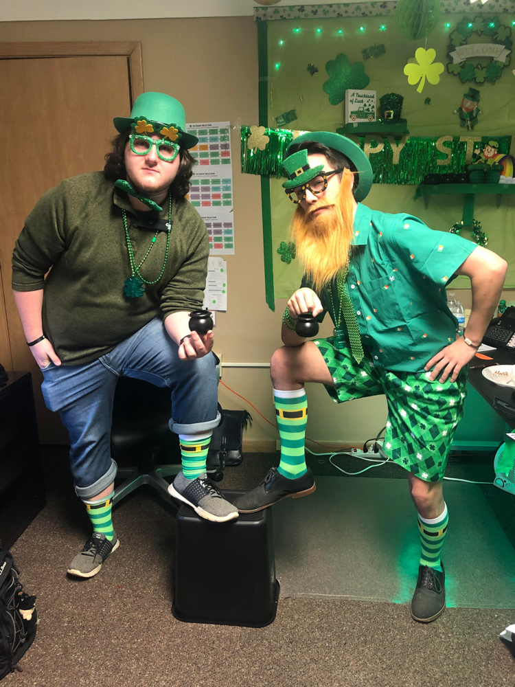 St. Patrick's Day - Bradley and Landon